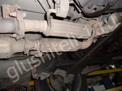 Замена гофры Honda Accord VI